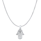  Hand Of Hamsa Pendant Necklace