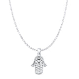  Hand Of Hamsa Pendant Necklace