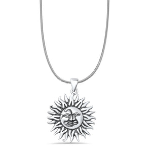 Sun Pendant Necklace