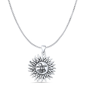 Sun Pendant Necklace