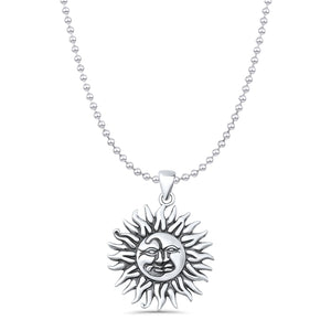 Sun Pendant Necklace