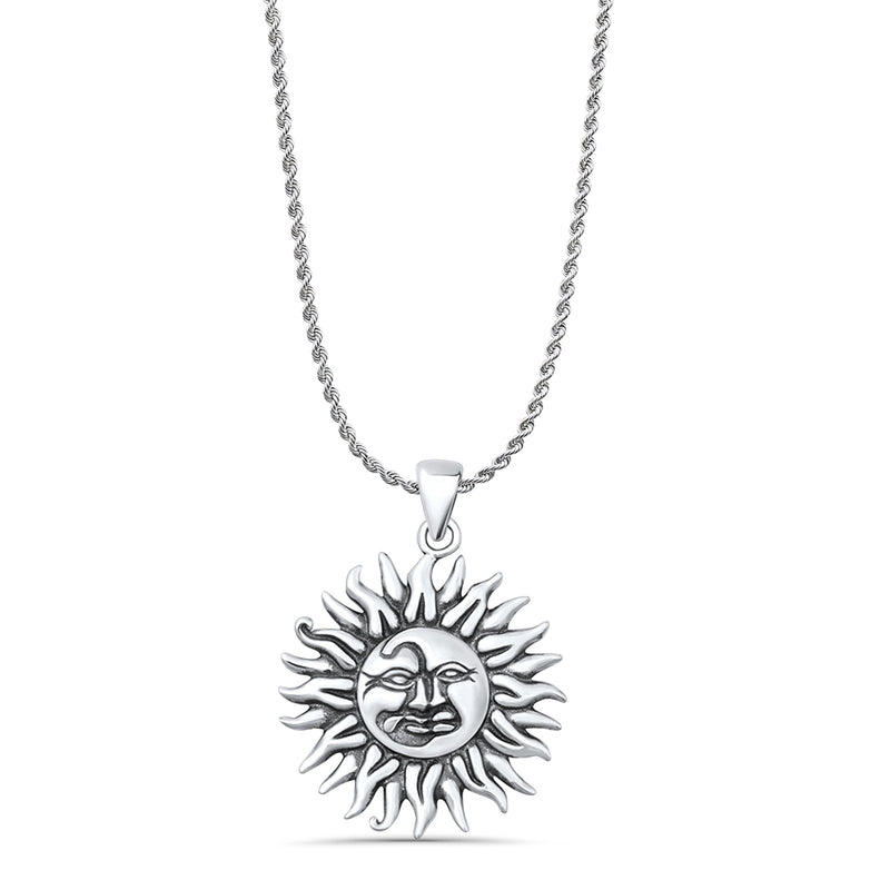 Sun Pendant Necklace