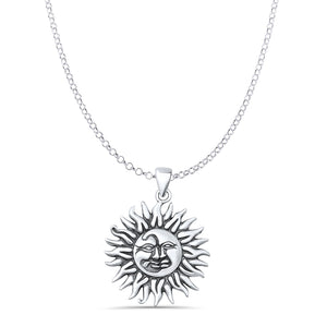 Sun Pendant Necklace