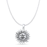 Sun Pendant Necklace