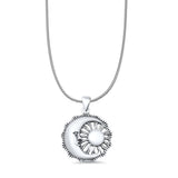 Moon & Sun Pendant Necklace