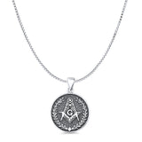 Masonic Freemason Pendant Necklace