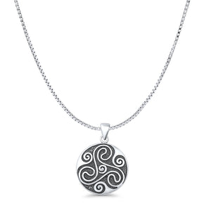 Triskele Pendant Necklace