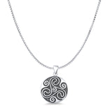 Triskele Pendant Necklace