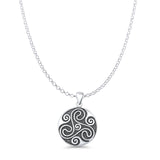 Triskele Pendant Necklace