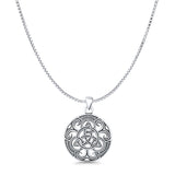 Celtic Knot Pendant Necklace