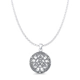 Celtic Knot Pendant Necklace