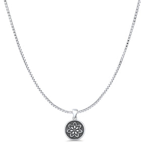 Flower Pendant Necklace