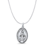 Saint Pendant Necklace