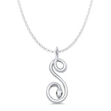  Snake Pendant Necklace