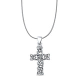  Celtic Cross Pendant Necklace