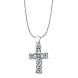  Celtic Cross Pendant Necklace