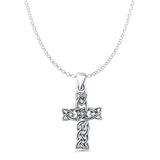  Celtic Cross Pendant Necklace