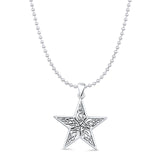  Celtic Style Star Pendant Necklace