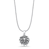  Green Man Pendant Necklace