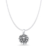  Green Man Pendant Necklace