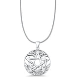  Celtic Pentagram Pendant Necklace