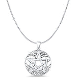  Celtic Pentagram Pendant Necklace