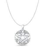  Celtic Pentagram Pendant Necklace