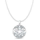  Celtic Pentagram Pendant Necklace