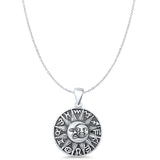  Sun, Moon & Zodiacs Charm Pendant Necklace