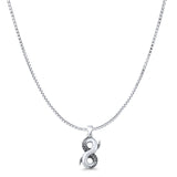  Infinity Tentacles Charm Pendant Necklace