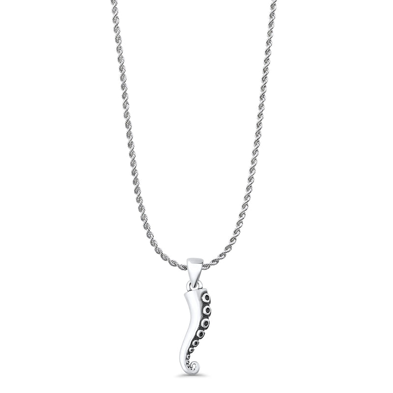  Tentacle Charm Pendant Necklace