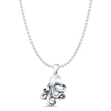  Octopus Charm Pendant Necklace