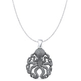  Octopus Charm Pendant Necklace