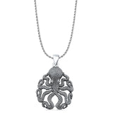  Octopus Charm Pendant Necklace