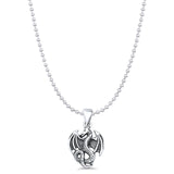  Dragon Charm Pendant Necklace