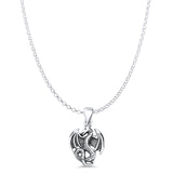  Dragon Charm Pendant Necklace
