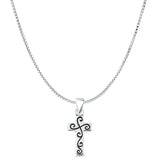  Cross Charm Pendant Necklace