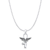  Eye of Horus, Wings & Ankh Pendant Necklace