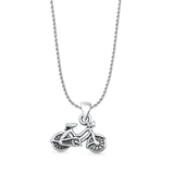  Bicycle Pendant Necklace