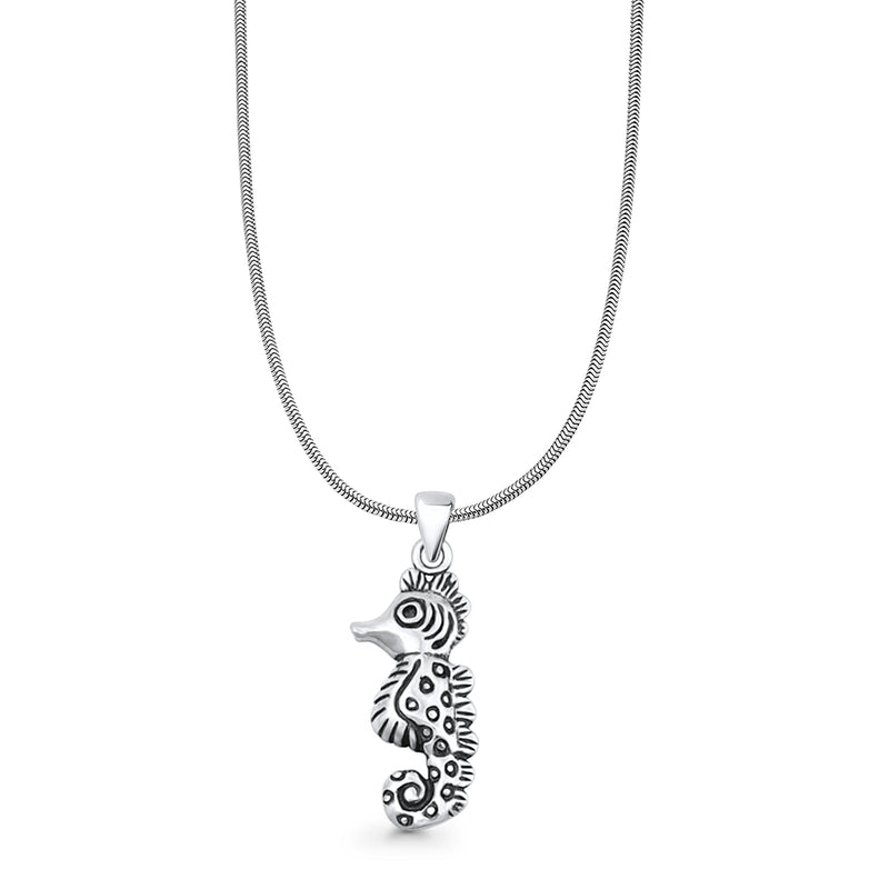  Seahorse Pendant Necklace