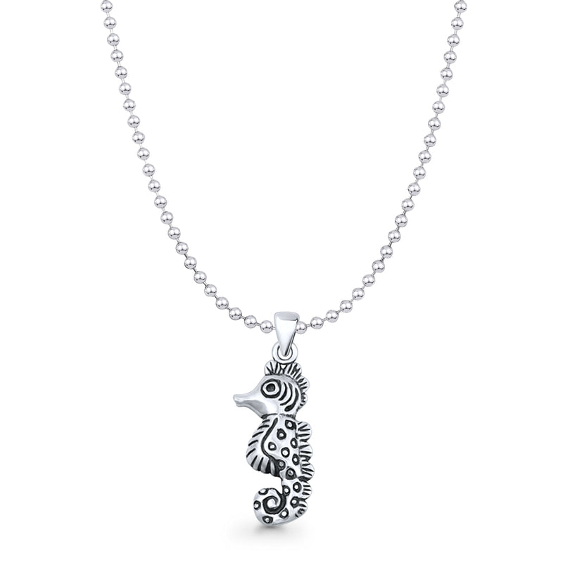  Seahorse Pendant Necklace