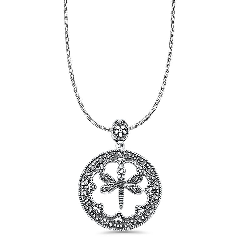  Dragonfly Pendant Necklace