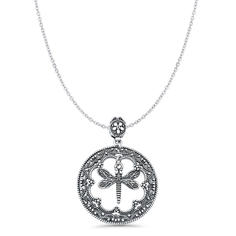  Dragonfly Pendant Necklace