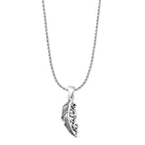  Feather Pendant Necklace