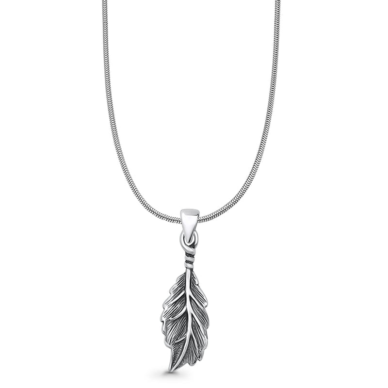  Leaf Pendant Necklace