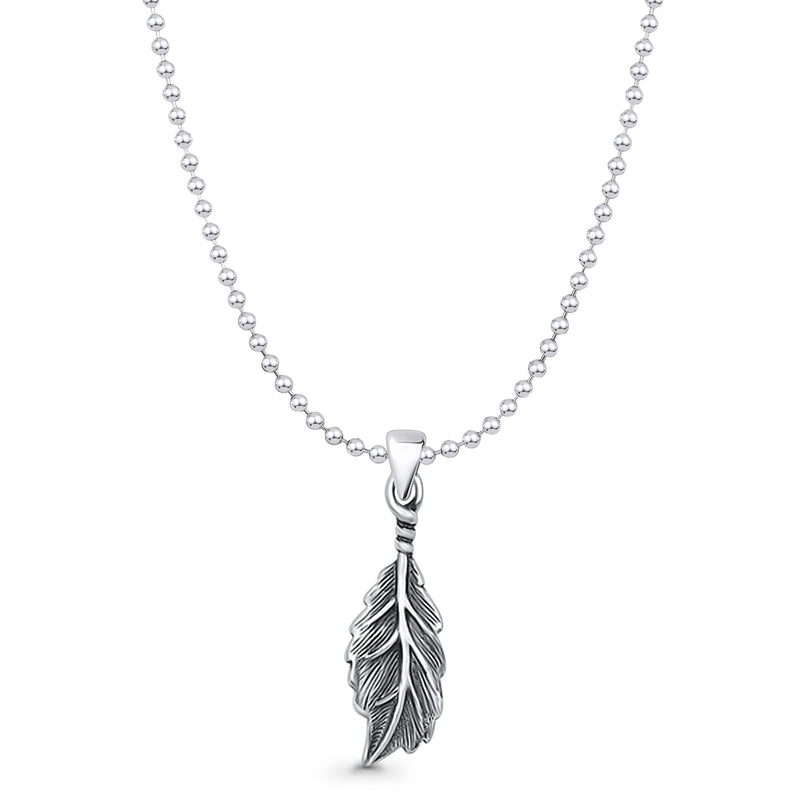  Leaf Pendant Necklace