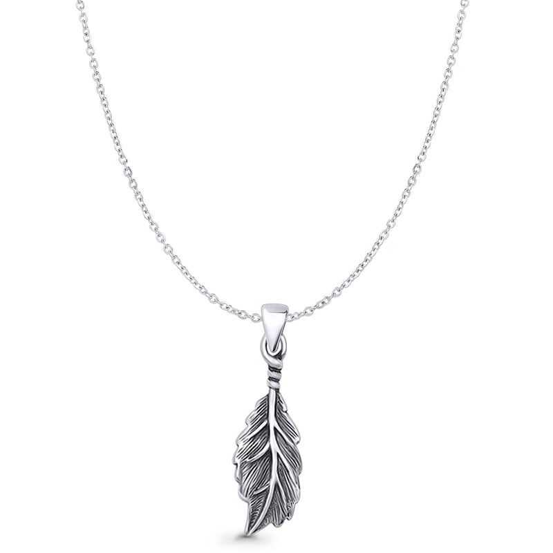  Leaf Pendant Necklace