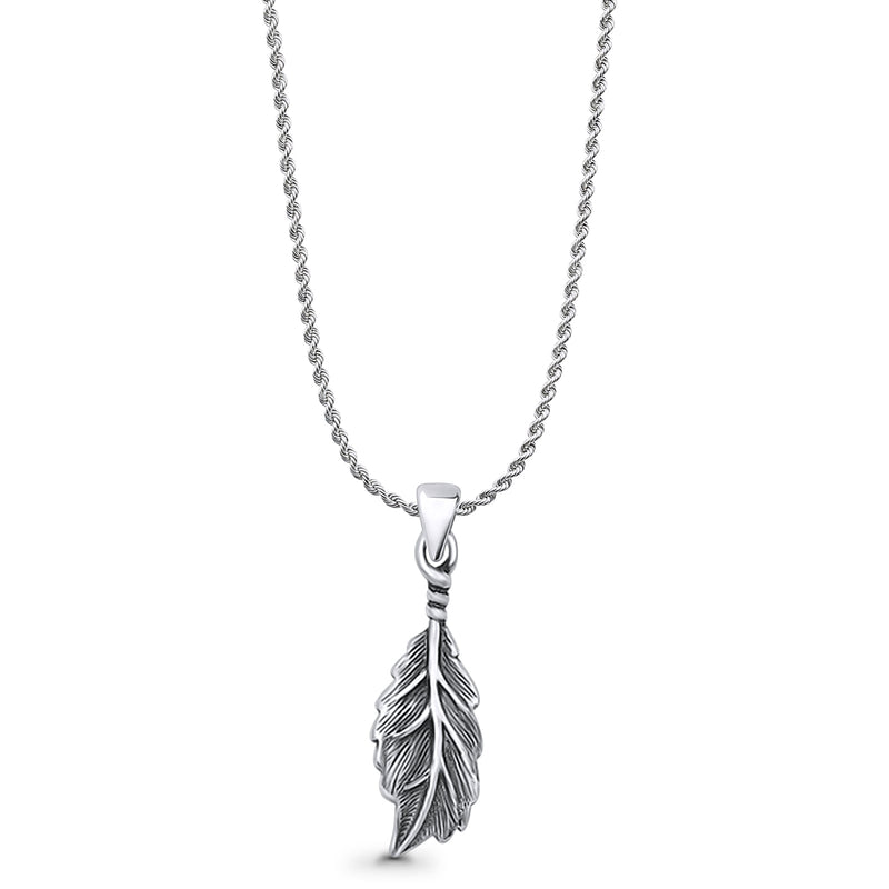  Leaf Pendant Necklace