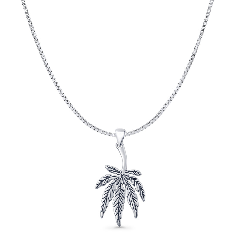  Marijuana Pendant Necklace