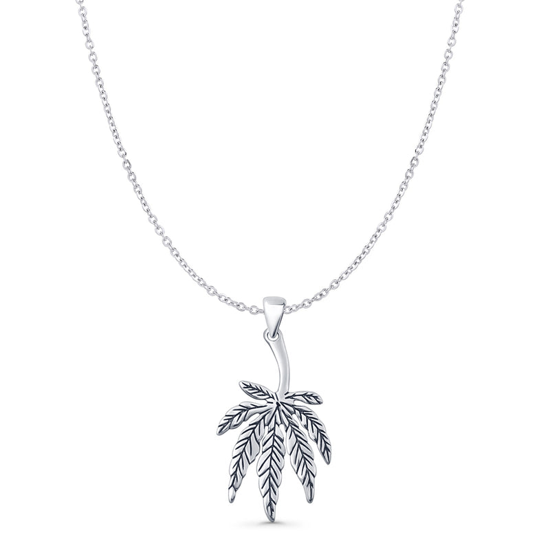  Marijuana Pendant Necklace